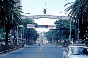 Stadtzentrum von Nairobi, Kenia